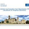 06b: Analytical Loss Evaluation of magnetostatic FEM Calculations for simplified Geometries