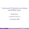 T2: Training: Script-based FE simulation and evaluation